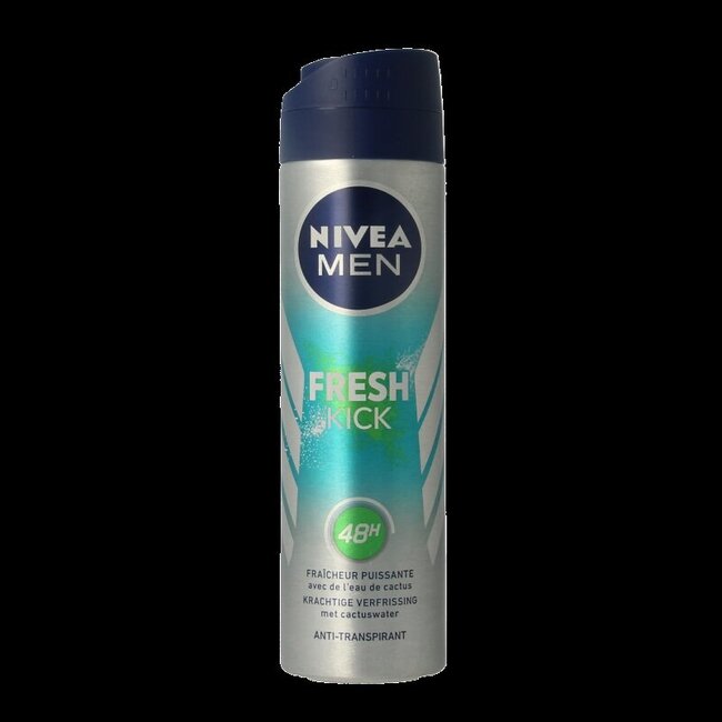 Men deodorant spray fresh kick 150 Milliliter