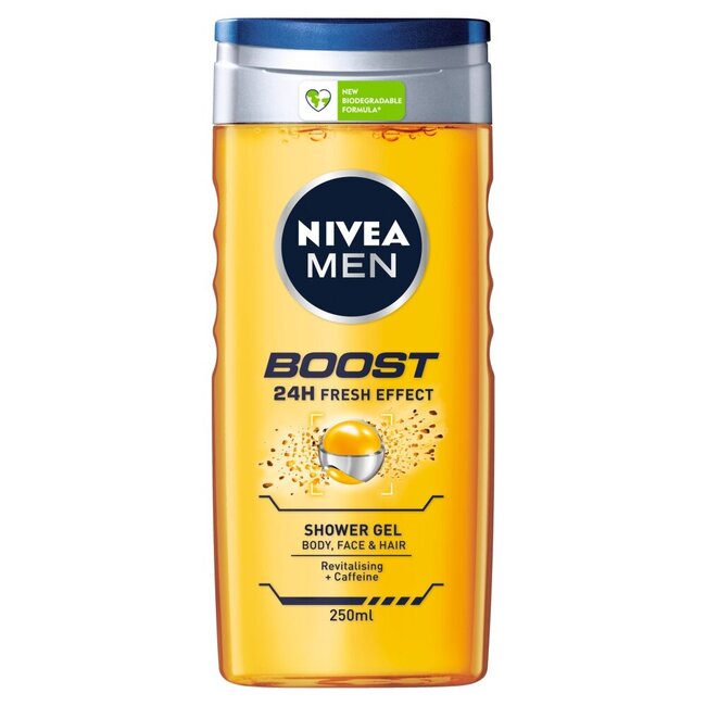 Men showergel boost 250 Milliliter