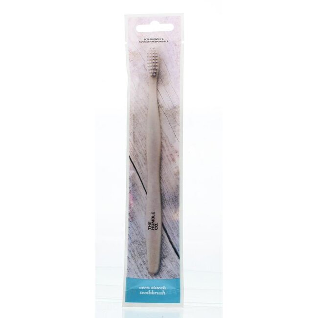 Tandenborstel bioplastic volwassenen 1 Stuks