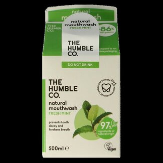 The Humble Co Mondwater fresh mint 500 Milliliter