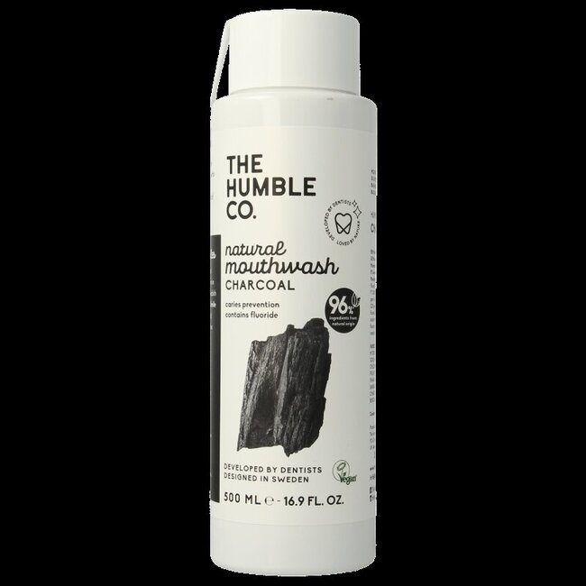 Mondwater Charcoal 500 Milliliter