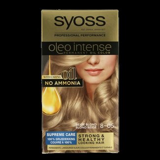 Syoss Syoss Color Oleo Intense 8-05 blond beige coloration 1 Kit