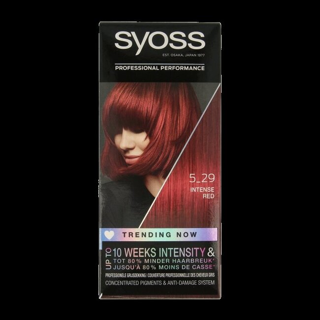 Color baseline 5-29 intens rood haarverf  1 Set