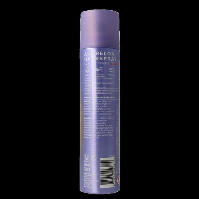 Andrelon Haarspray glans 250 Milliliter