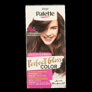 Poly Palette Haarverf 365 pure chocolade  1 Set