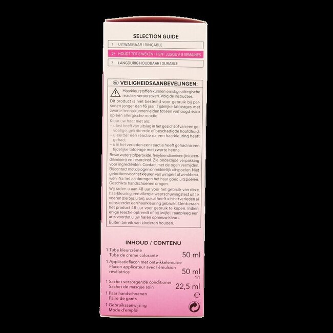 Poly Palette Haarverf 365 pure chocolade  1 Set