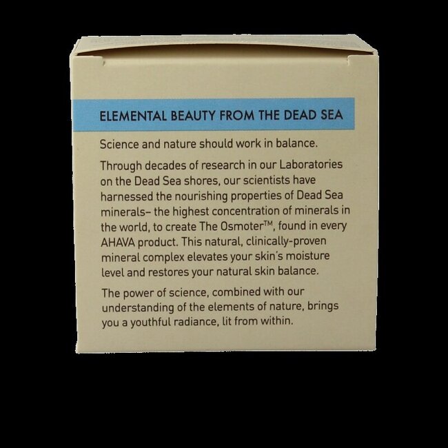 Ahava Essential crème de jour hydratante 50 ml