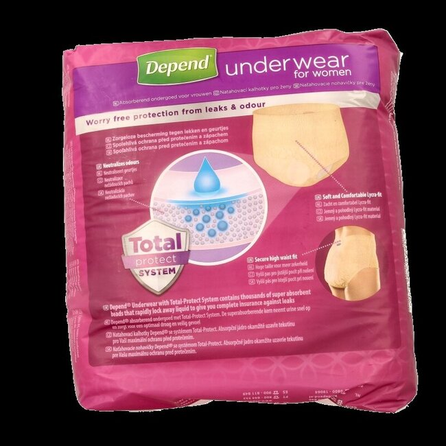 Depend Pants super maat L 9 Stuks