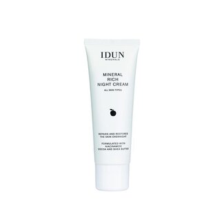 Idun Minerals Mineral rich night cream 50 Milliliter