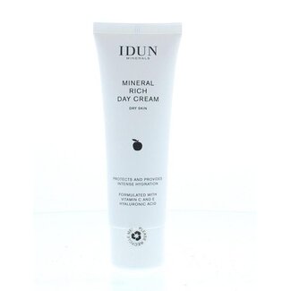 Idun Minerals Mineral rich day cream dry skin 50 Milliliter