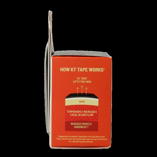 KT Tape Original precut 5 meter beige 20 Stuks