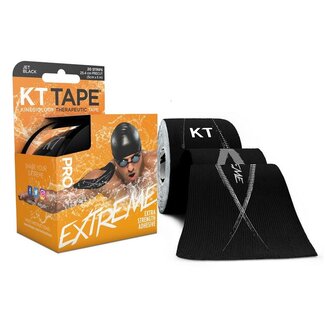 KT Tape Pro extreme precut 5 meter zwart 20 Stuks