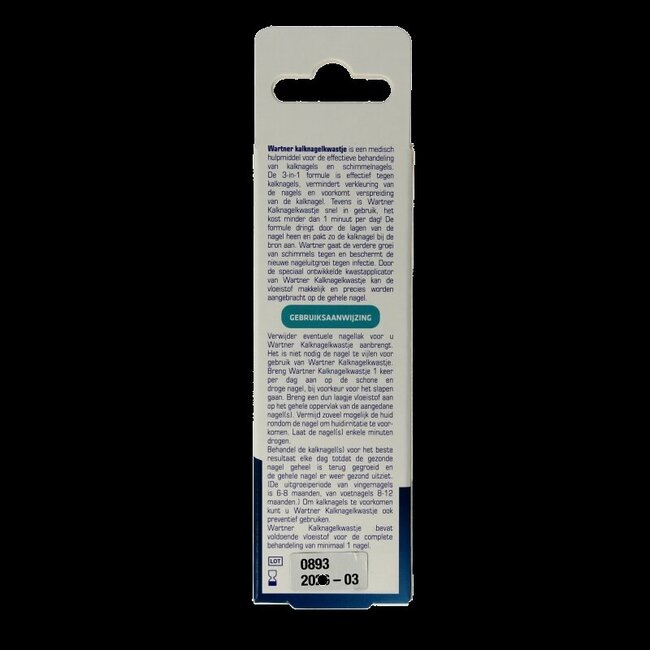 Wartner Pinceau pour mycose de l'ongle 5 millilitres