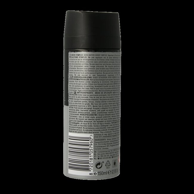 AXE Anti-transpirant Black 150 ml