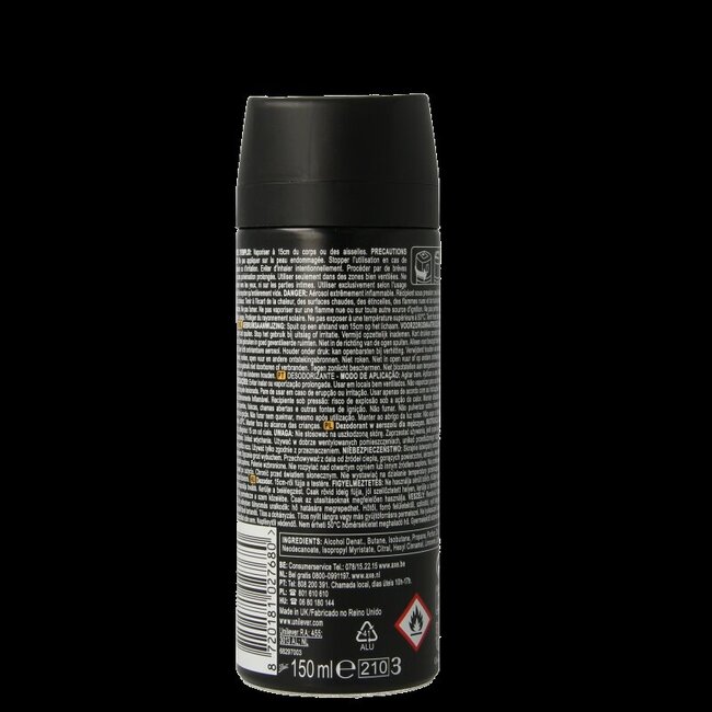 AXE Deodorant bodyspray wild mojito & cedarwood 150 Milliliter