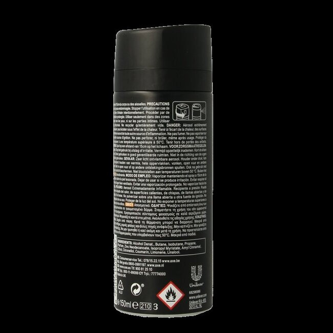 AXE Deodorant bodyspray dark temptation 150 Milliliter