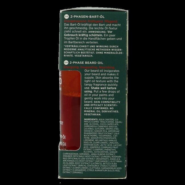 Borlind Huile à barbe 2-Phase pour hommes 30 ml