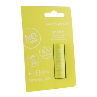 Beauty Made Easy Papertube lipbalm hemp 6 Gram