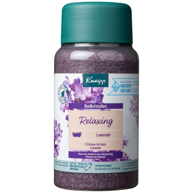 Badkristal relaxing lavender 600 Gram