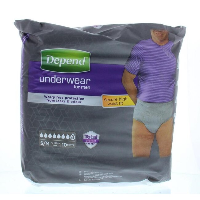Pants men super maat S/M 10 Stuks
