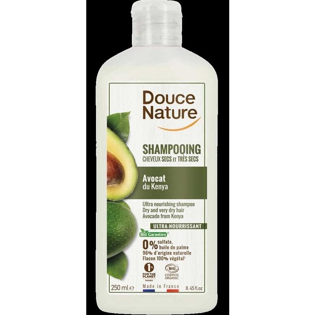 Shampoo verzorgend droog haar avocado bio 250 Milliliter