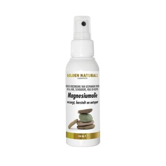 Golden Naturals Magnesium olie spray 100 Milliliter