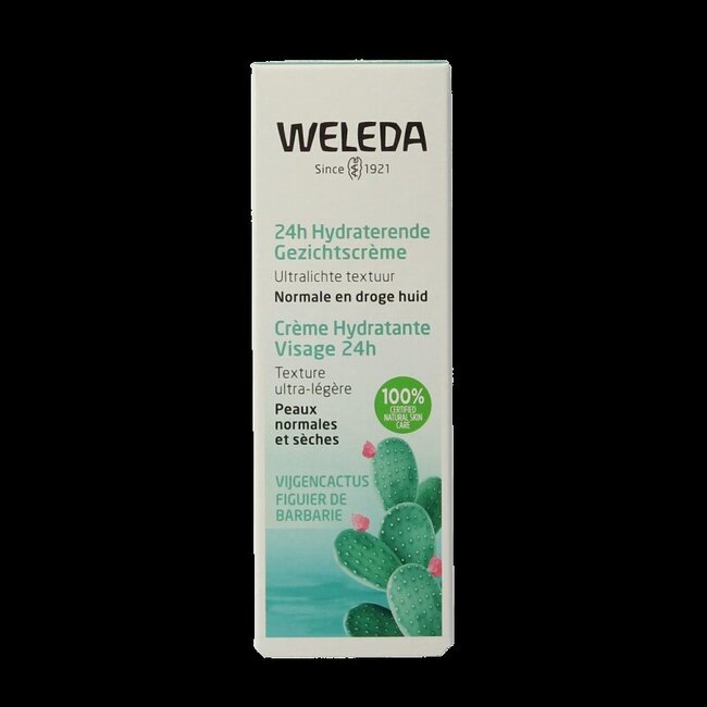 Vijgencactus 24h hydraterende gezichtscreme  30 Milliliter