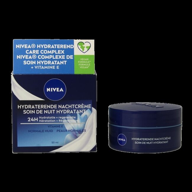 Nivea Essentials nachtcreme normale/gemengde huid 50 Milliliter