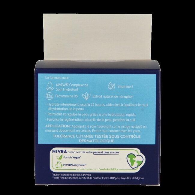 Nivea Essentials nachtcreme normale/gemengde huid 50 Milliliter