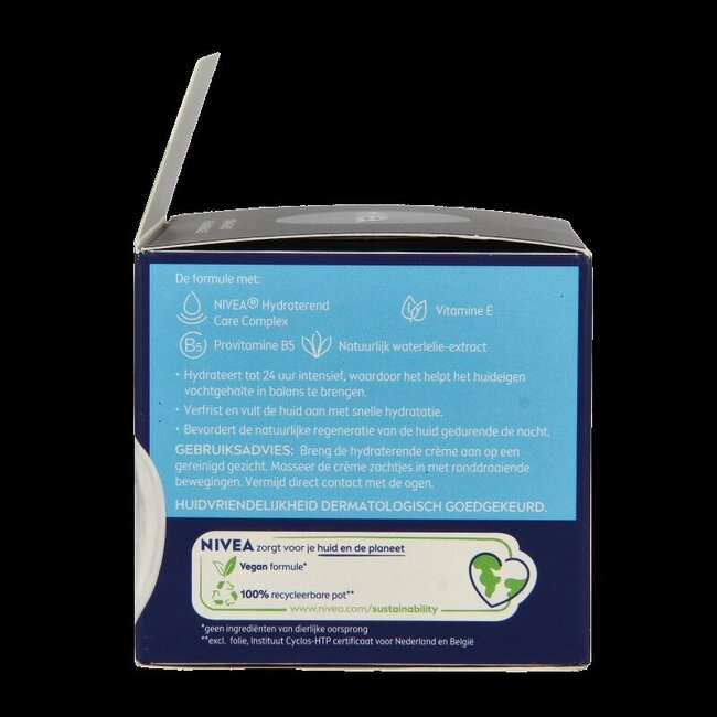 Nivea Essentials nachtcreme normale/gemengde huid 50 Milliliter