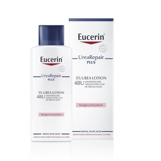 Eucerin Urearepair plus body lotion 5% urea geparfumeerd 250 Milliliter