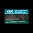 Snor & baard donkerbruin M45 24 Gram
