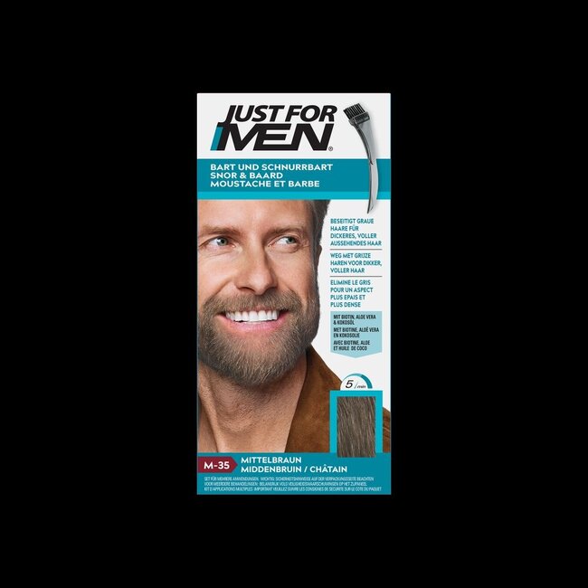 Snor & baard middenbruin M35 24 Gram