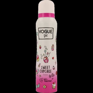 Vogue Girl deodorant sweet cupcake  150 Milliliter