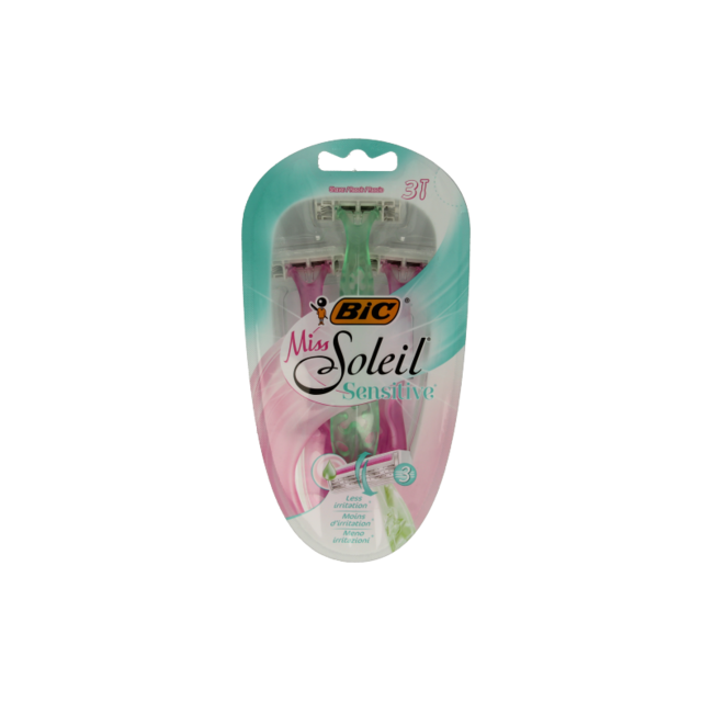 Miss soleil sensitive shaver 3 Stuks