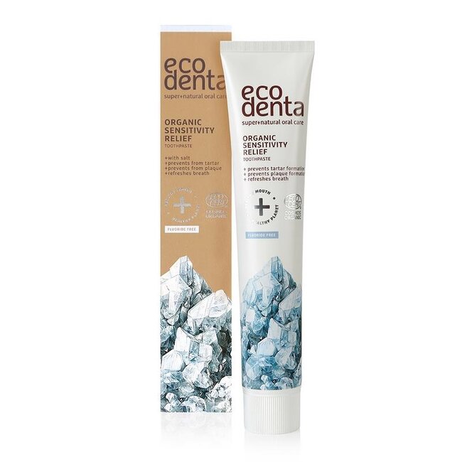 Tandpasta organic gevoelige tanden 75 Milliliter