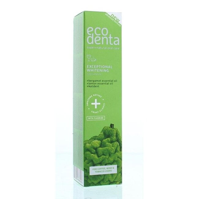 Tandpasta whitening bergamot citroen kalident 100 Milliliter
