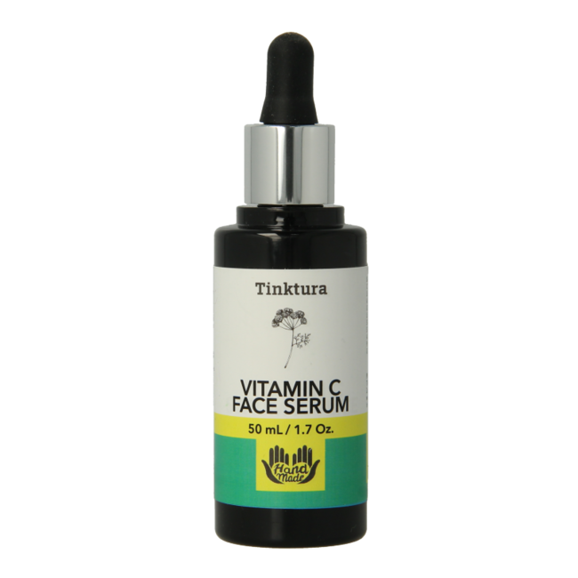 Face serum vitamine C  hyaluronzuur 50 Milliliter