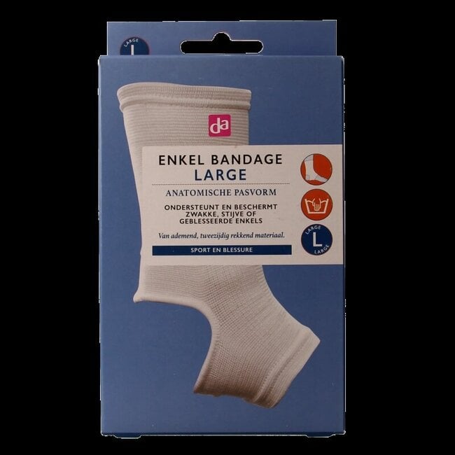 Bandage enkel stretch L 1 Stuks