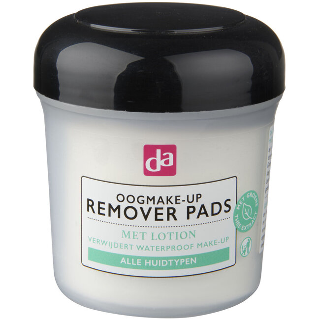 Oog make-up remover pads lotion 100 Stuks