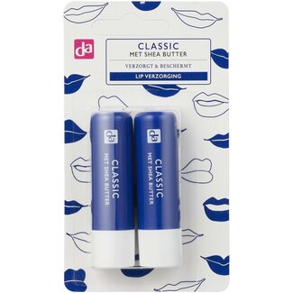 DA Lippenbalsem classic 2 Stuks