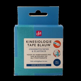 DA Kinesiologie tape blauw 5m x 5cm 1 Stuks