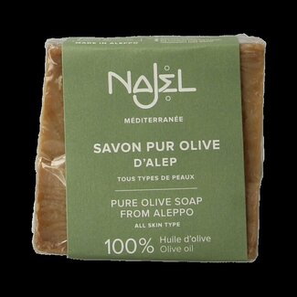 Najel Aleppo Savon d'Alep Najel 100 % huile d'olive 200 g