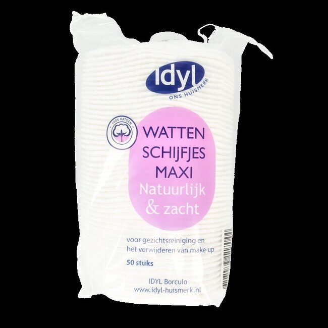 Wattenschijfjes maxi  50 Stuks