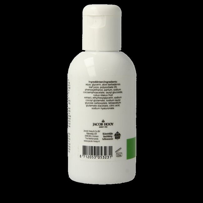 Jacob Hooy Eau micellaire à l'aloe vera 150 ml