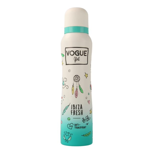 Girl deodorant Ibiza fresh  150 Milliliter