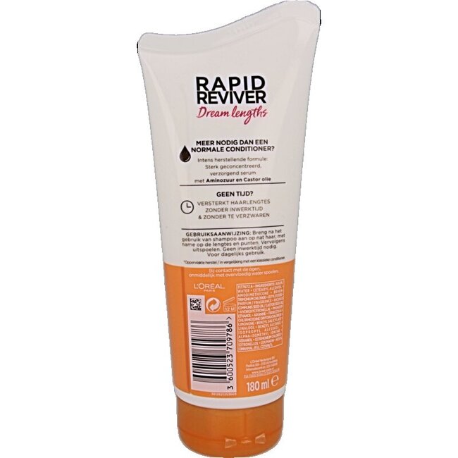 Elvive Rapid Reviver Dream Lengths 180 ml