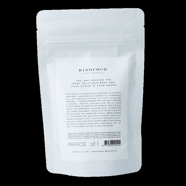 Bisococo Coffee scrub 100 Gram