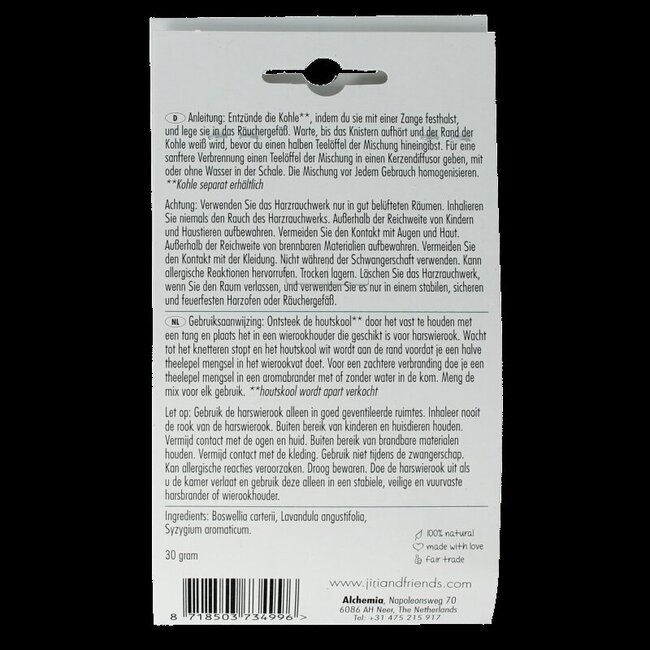 Jiri & Friends Harswierook deep sense 30 Gram