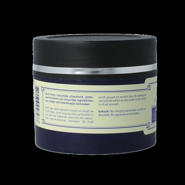 Jacob Hooy Kamille nachtcreme 150 Milliliter